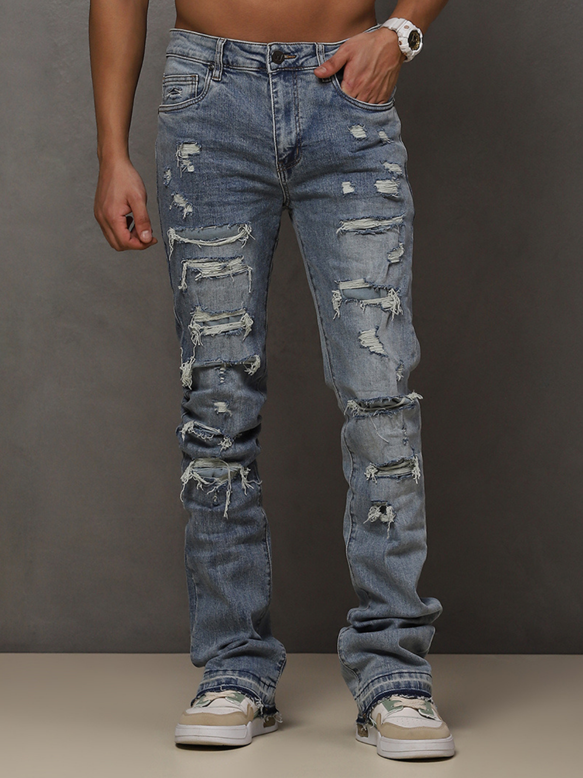 W by Waimea Men's Stacked Fit Jeans
