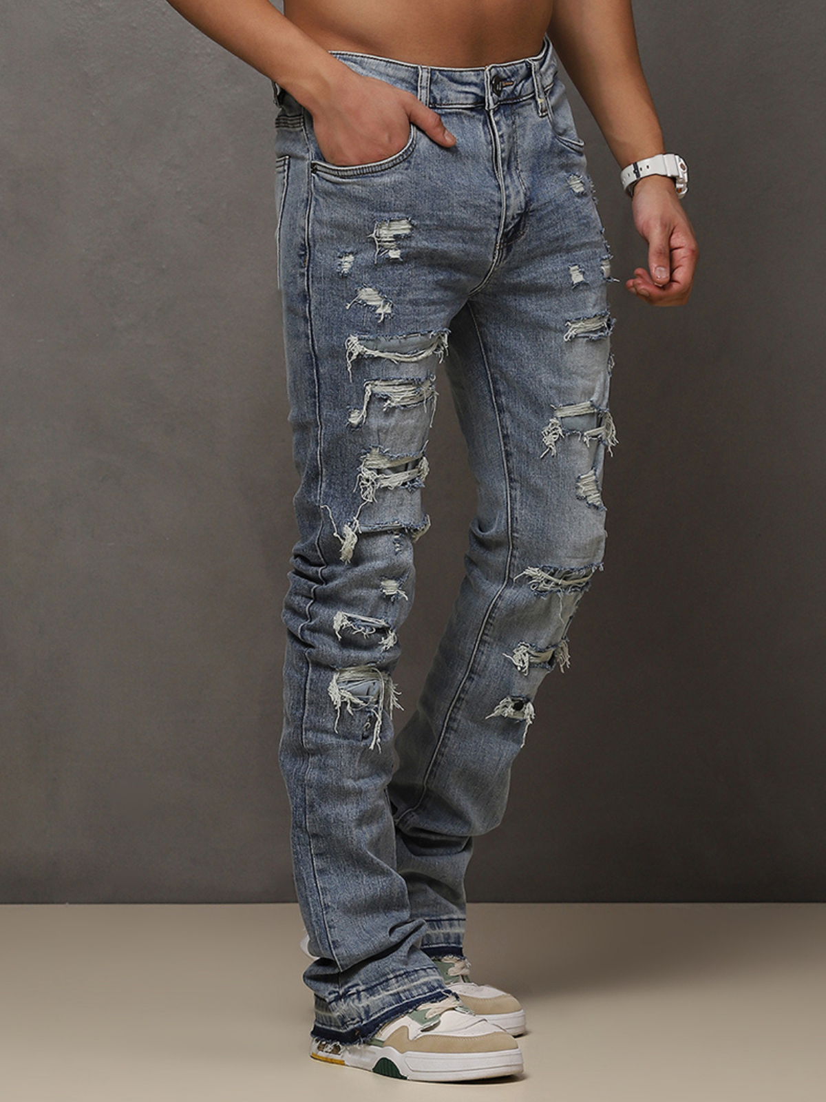 W by Waimea Men's Stacked Fit Jeans