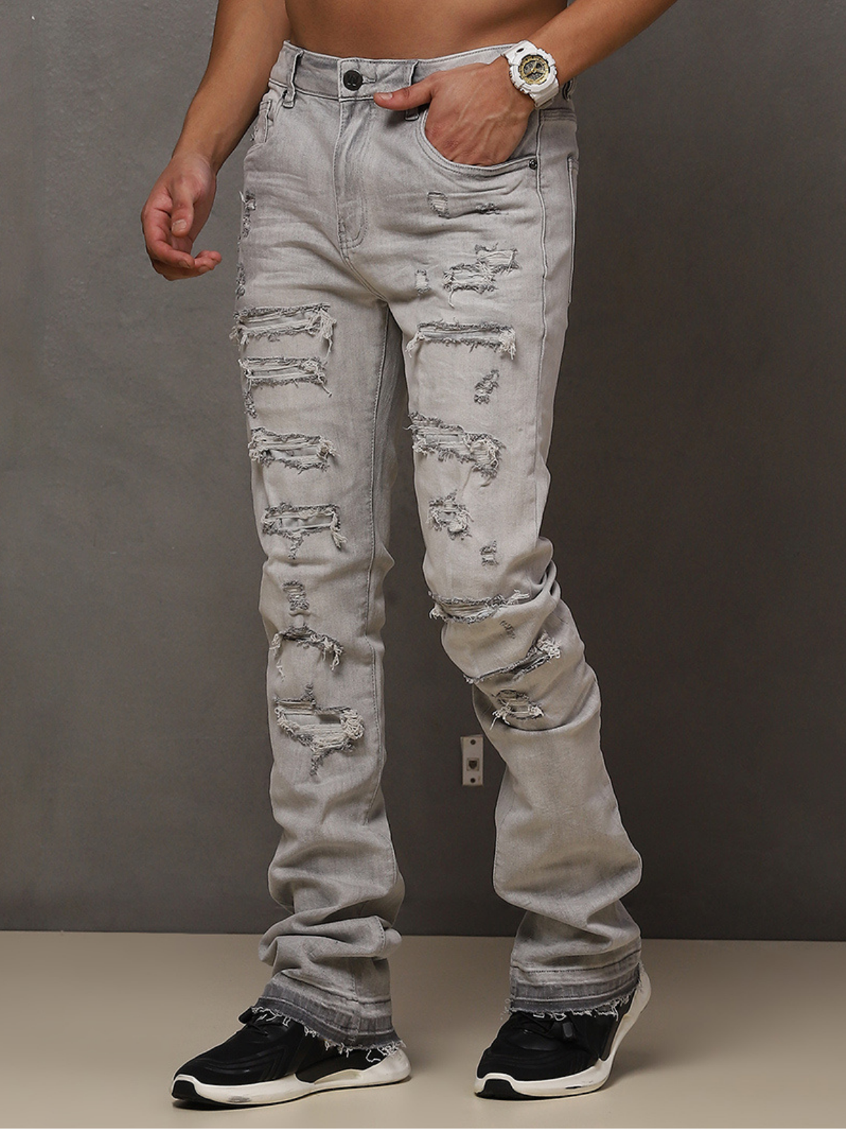 W by Waimea Men's Stacked Fit Jeans
