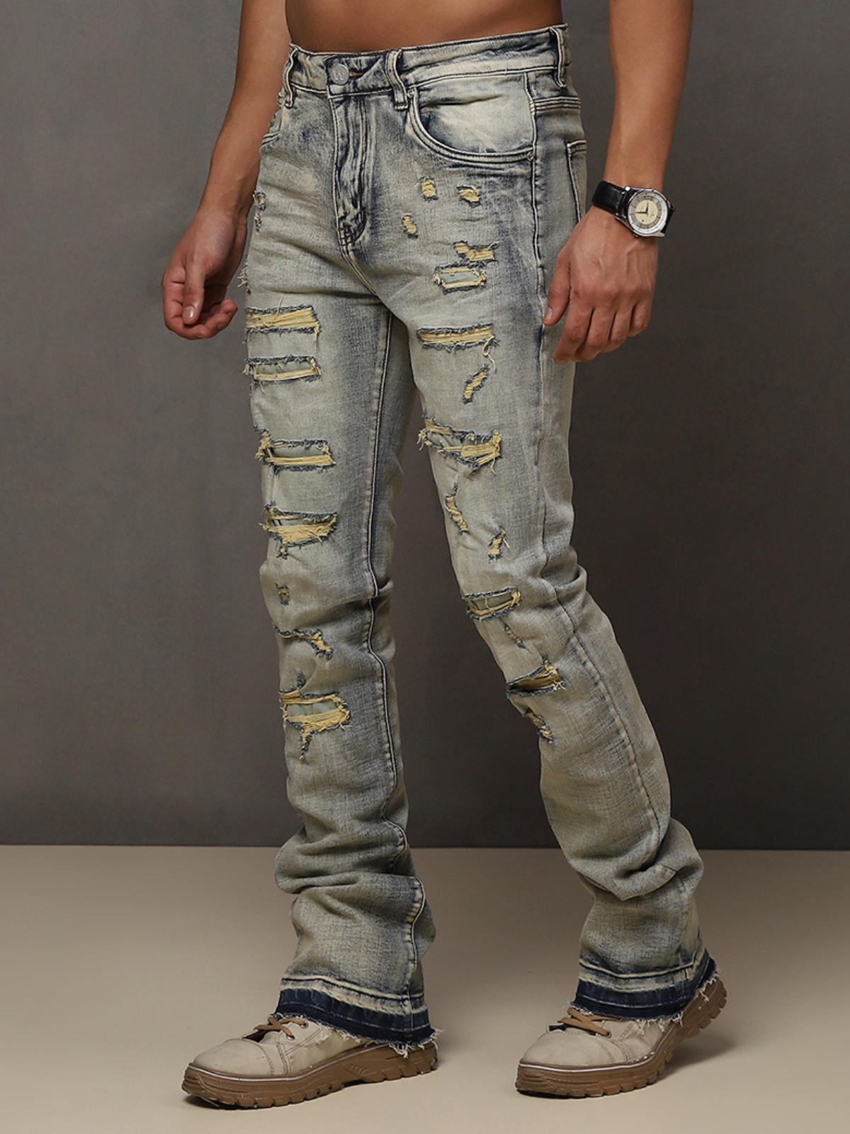 W by Waimea Men's Stacked Fit Jeans