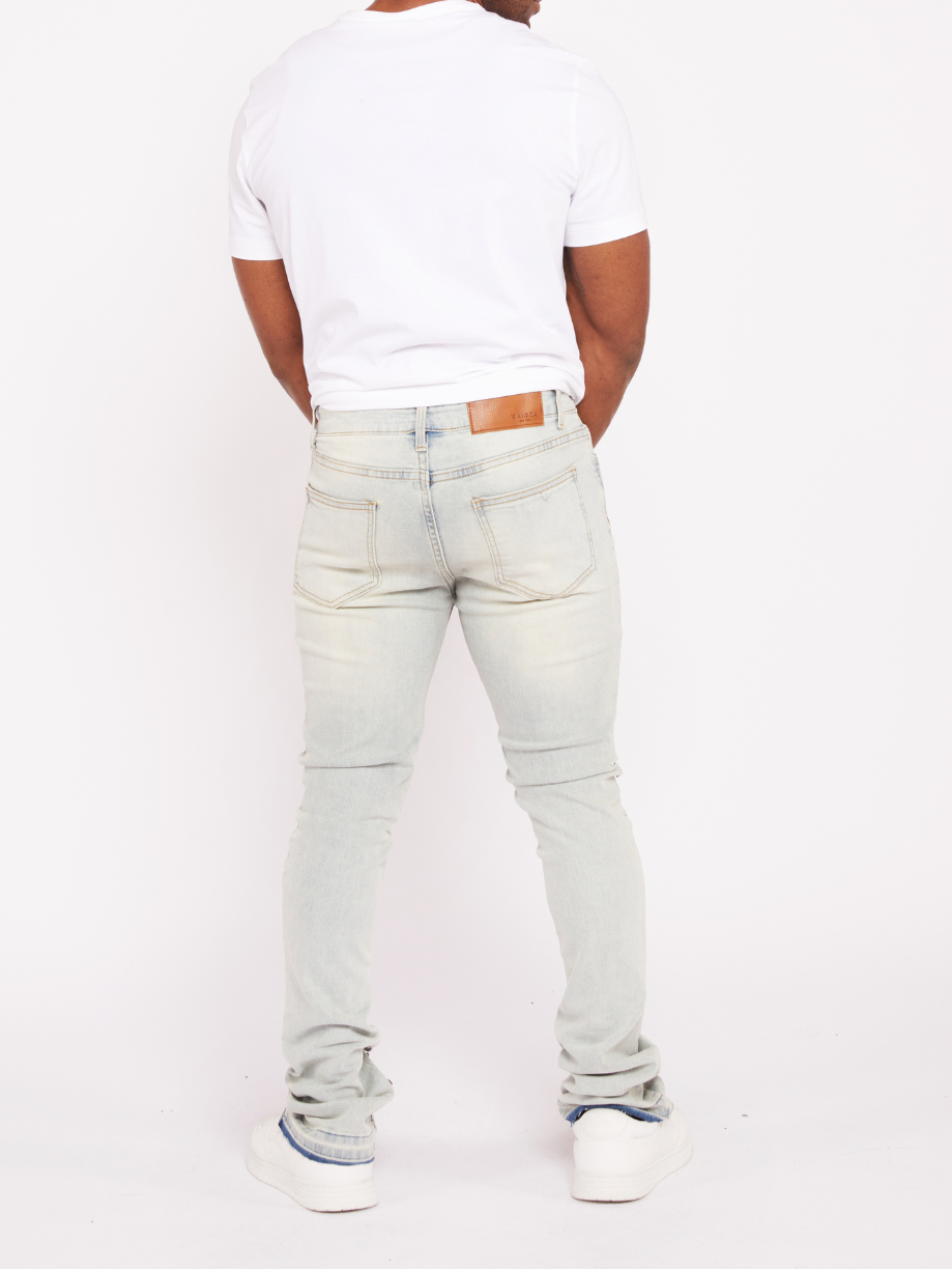Waimea Men's Rock & Roll Studded Stacked Jeans
