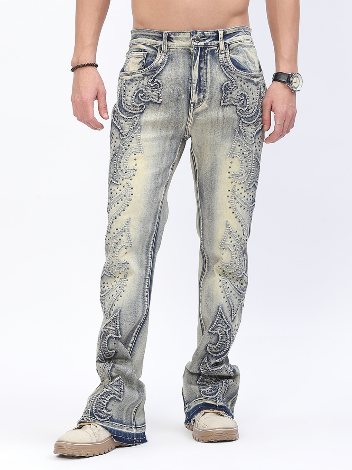 W by Waimea Men's Stacked Fit Jeans