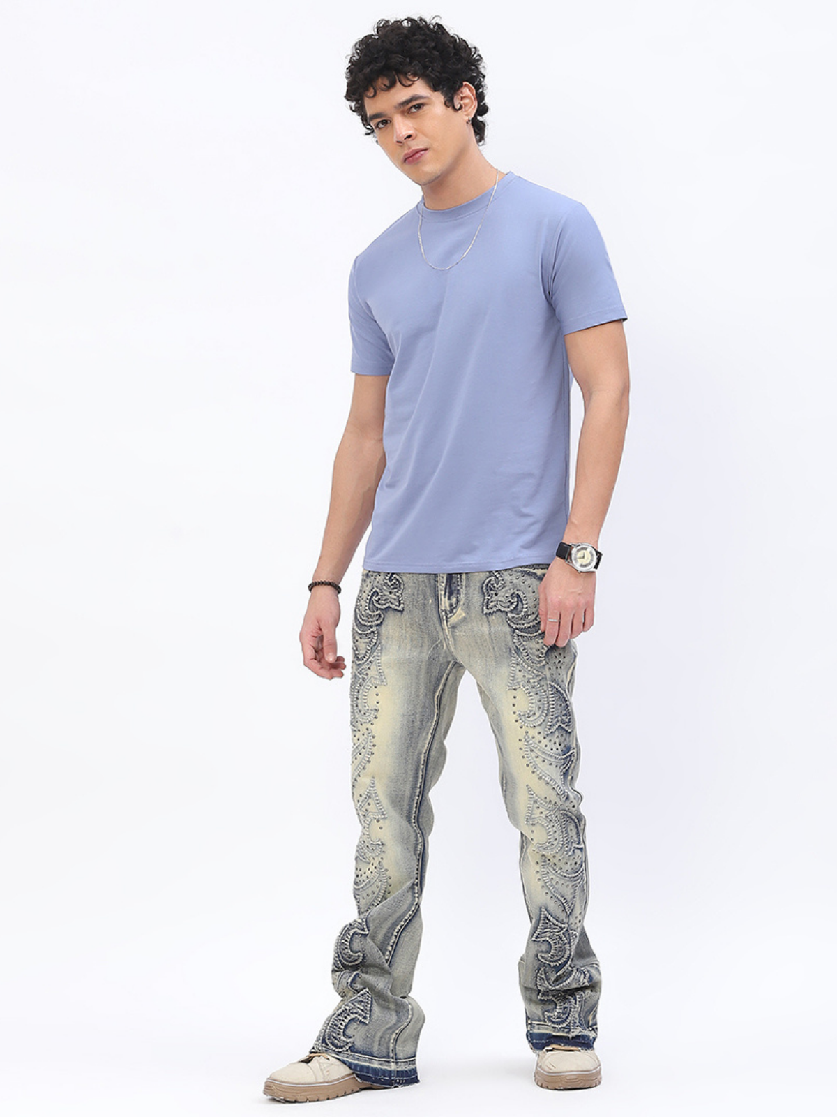 W by Waimea Men's Stacked Fit Jeans
