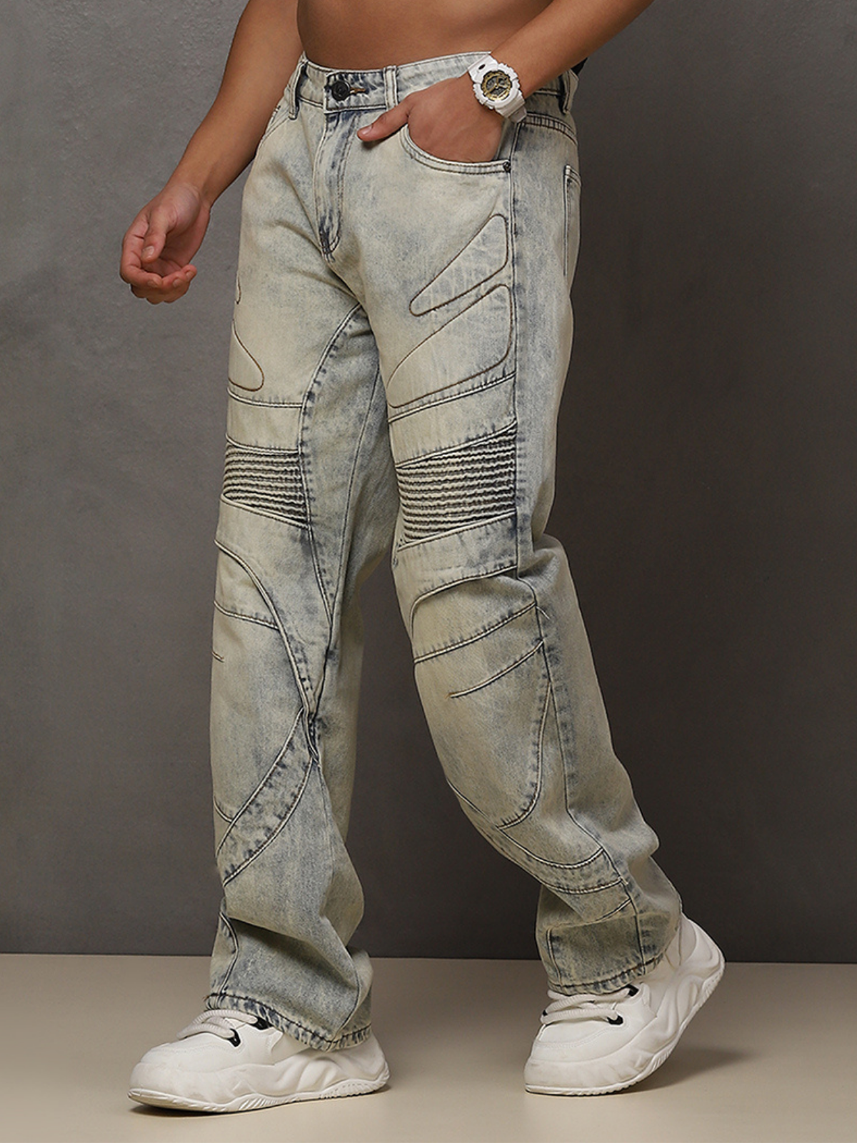 W By Waimea Men's Baggy Fit Jeans