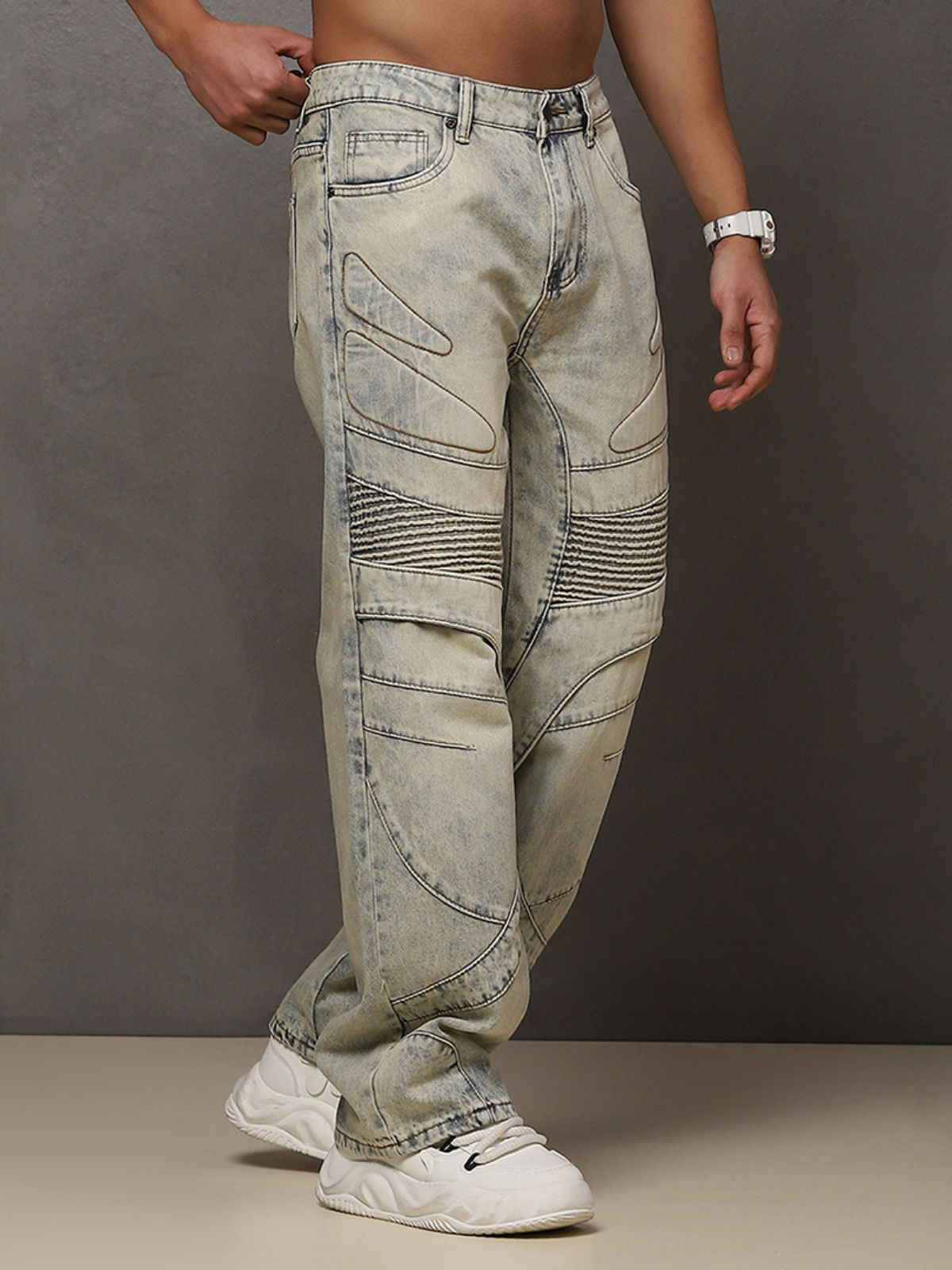 W By Waimea Men's Baggy Fit Jeans