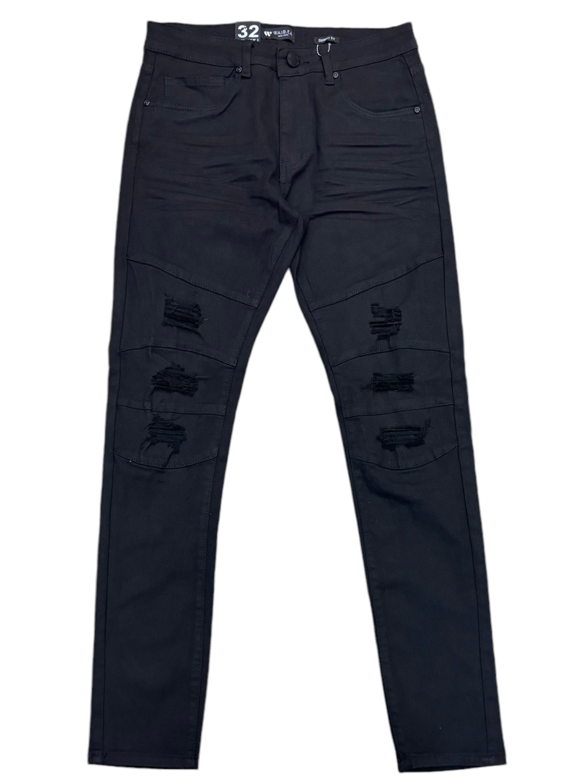 パンツ Waimea skinny BLACK 29 Waimea Men's Skinny Jeans – Waimea Online