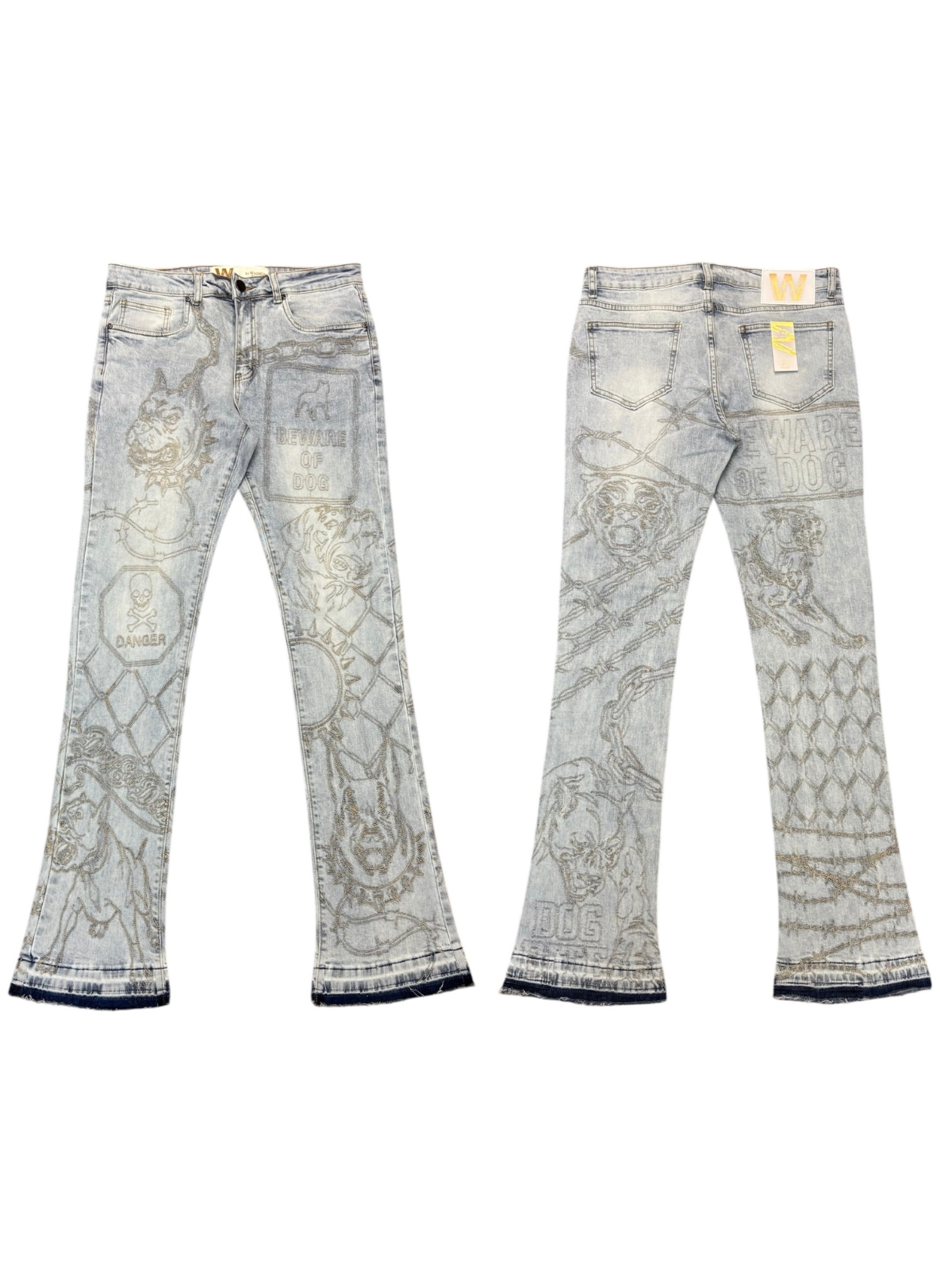 W by Waimea "The Bulldog" Stacked Jeans