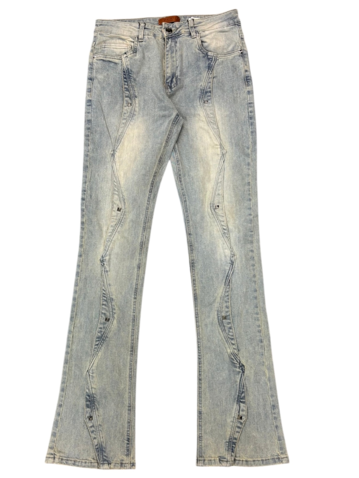 Waimea Men's Diamond Studs Stacked Jeans