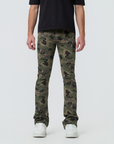 Waimea Men's Camo Rhinestones Stacked Jeans