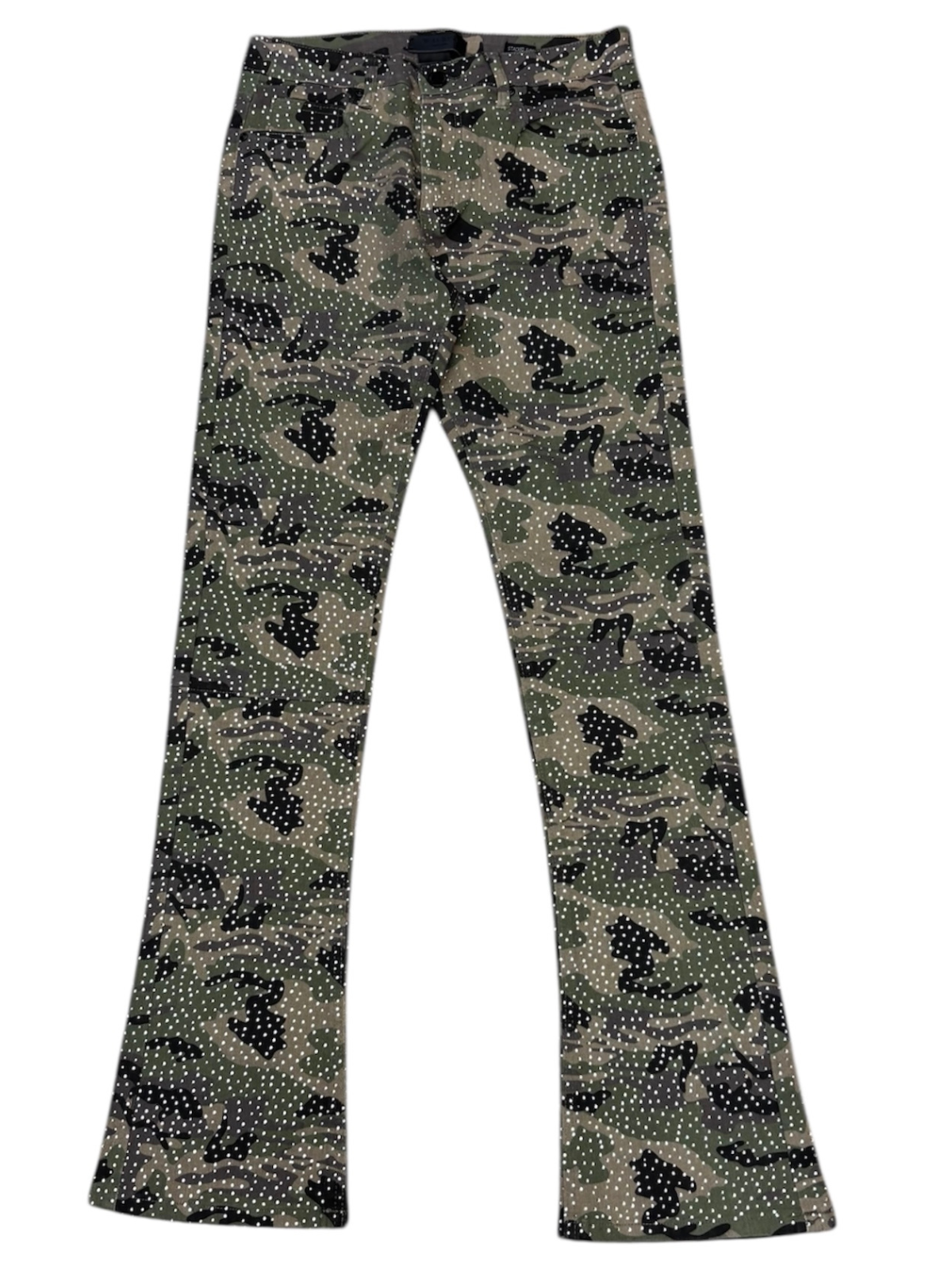 Waimea Men's Camo Rhinestones Stacked Jeans