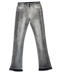 Waimea Men's Silver Studs Stacked Jeans