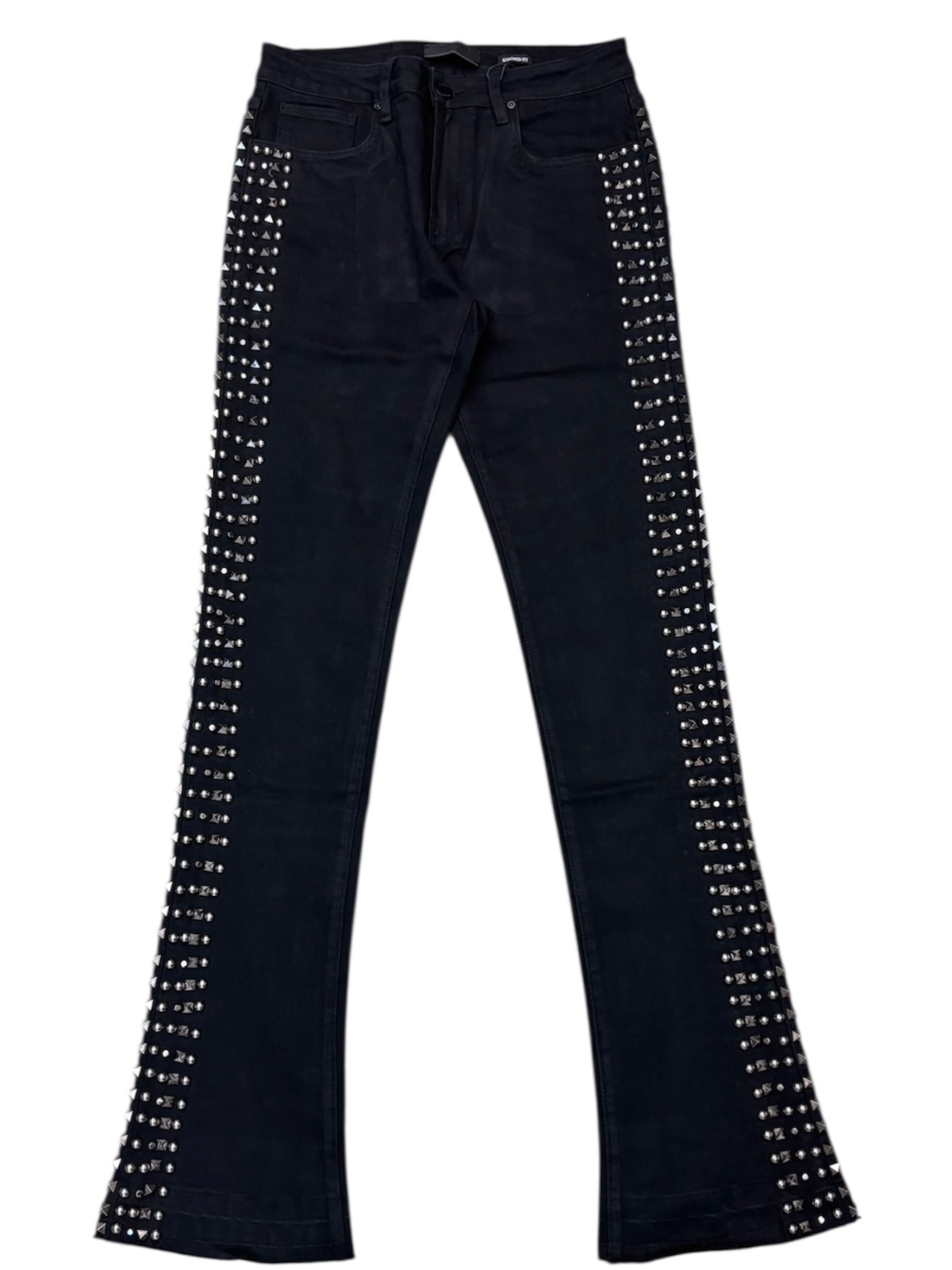 Waimea Men's Silver Studs Stacked Jeans