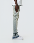W by Waimea Men's Stacked Silver Stones Jeans