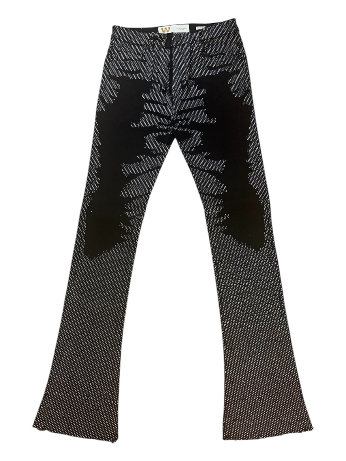 W by Waimea Men's Stacked Silver Stones Jeans