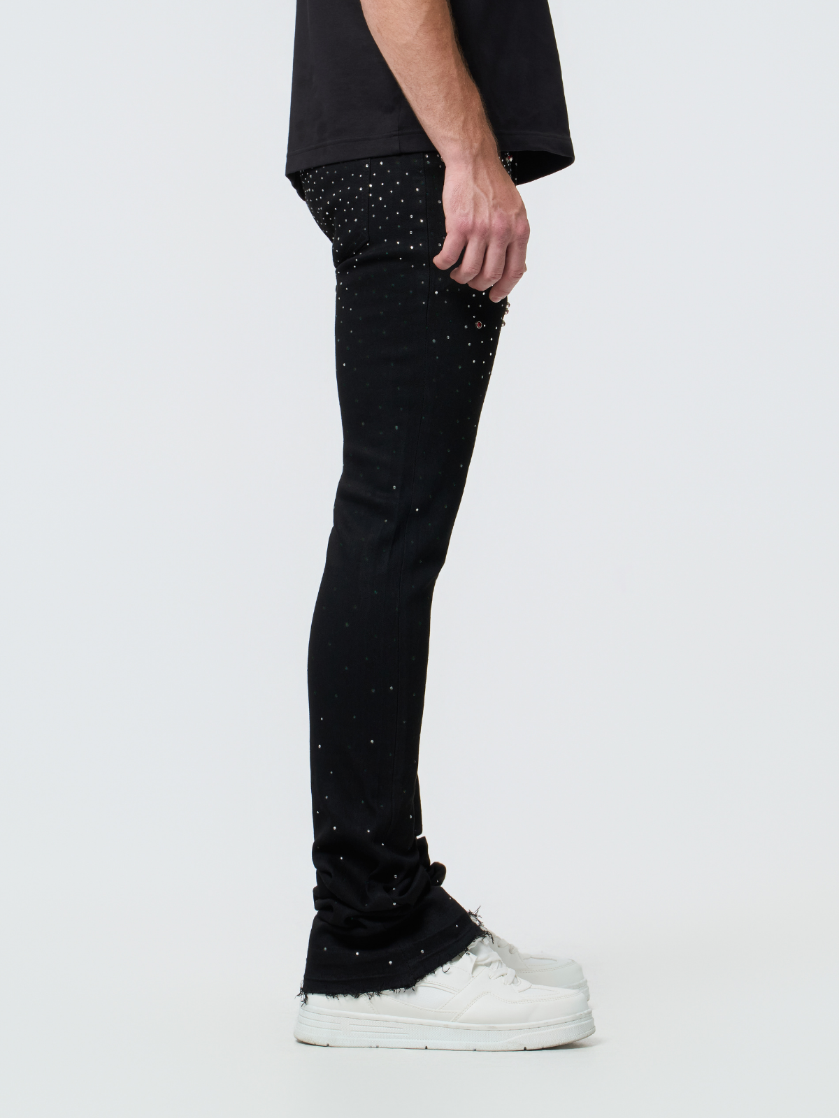 Waimea Men's Rhinestones (Front & Back) Stacked Jeans