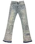 W by Waimea Men's "Las Vegas" Stacked Fit Jeans