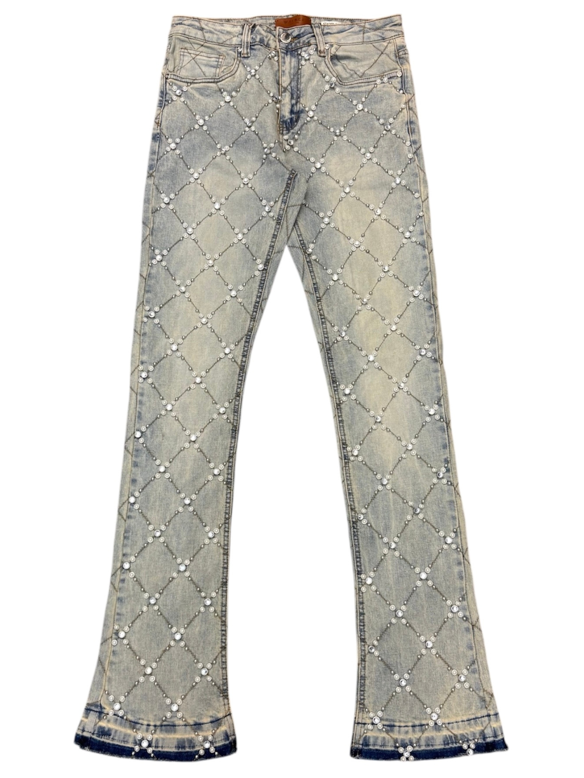 Waimea Men's Rhinestone Stacked Jeans