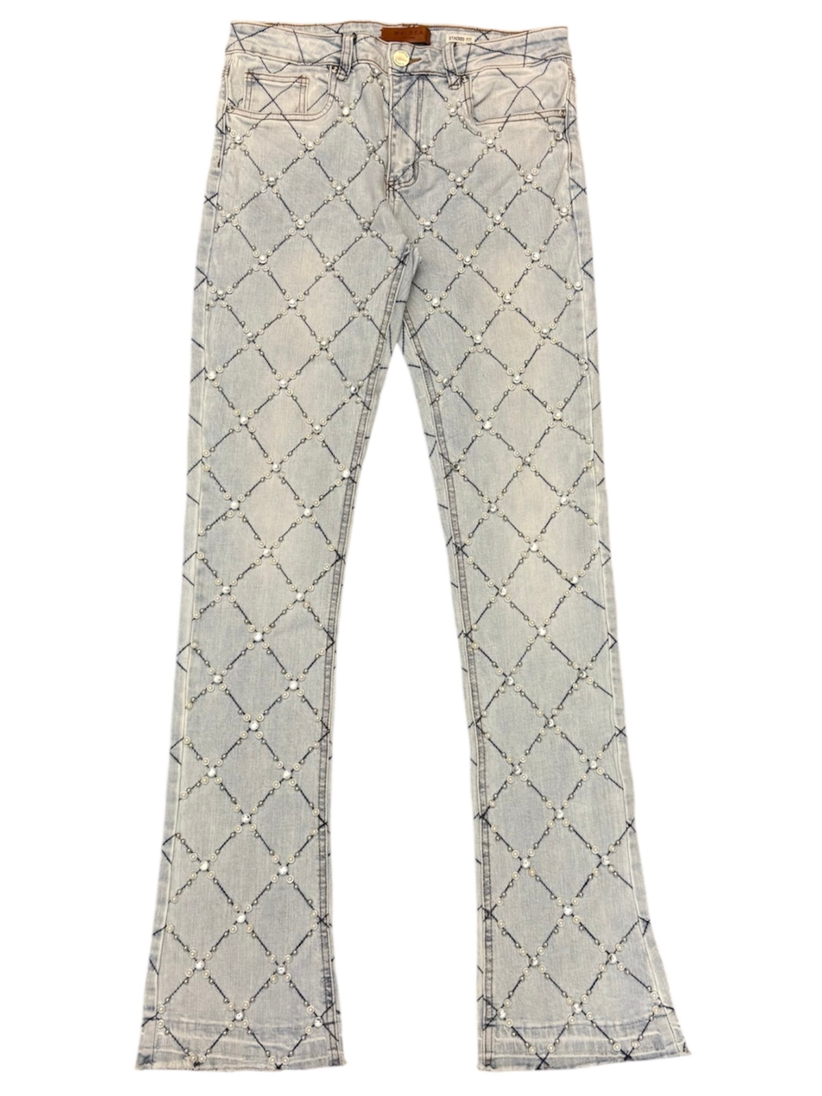 Waimea Men's Rhinestone Stacked Jeans