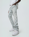 Waimea Men's Rhinestone Stacked Jeans