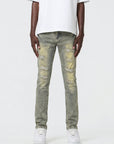 Waimea Men's Skinny Jeans with Rips & Repair