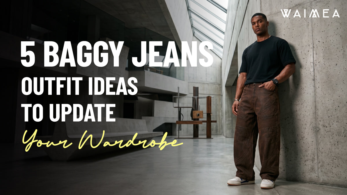 5 Baggy Jeans Outfit Men Can Wear to Update Their Wardrobe
