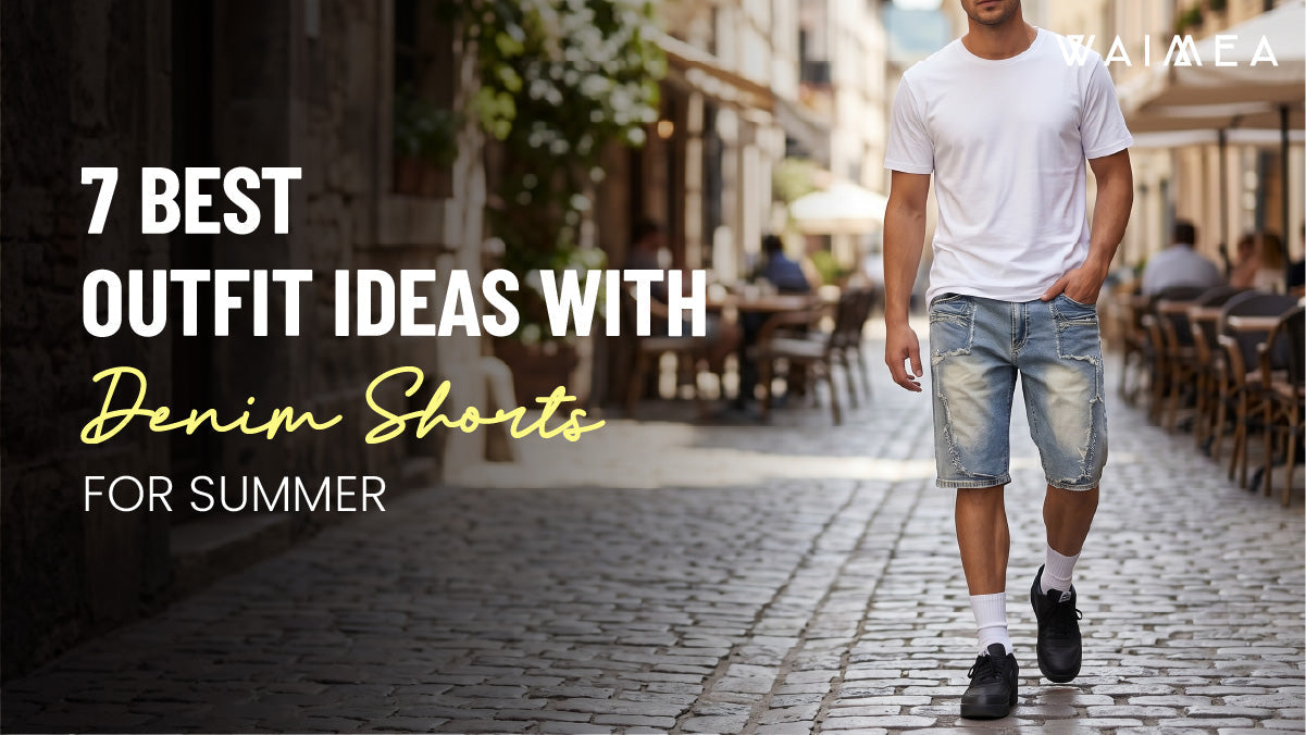 7 Best Outfit Ideas with Denim Shorts for Summer