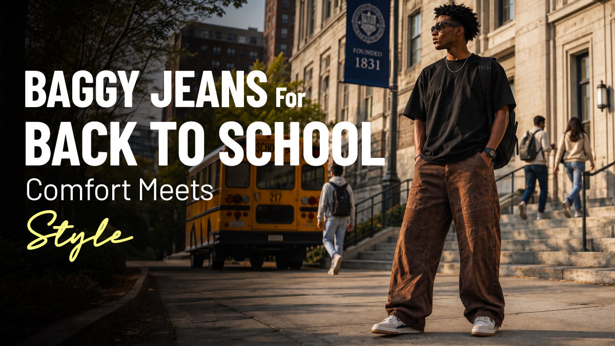 Baggy Jeans for Back to School: Comfort Meets Style