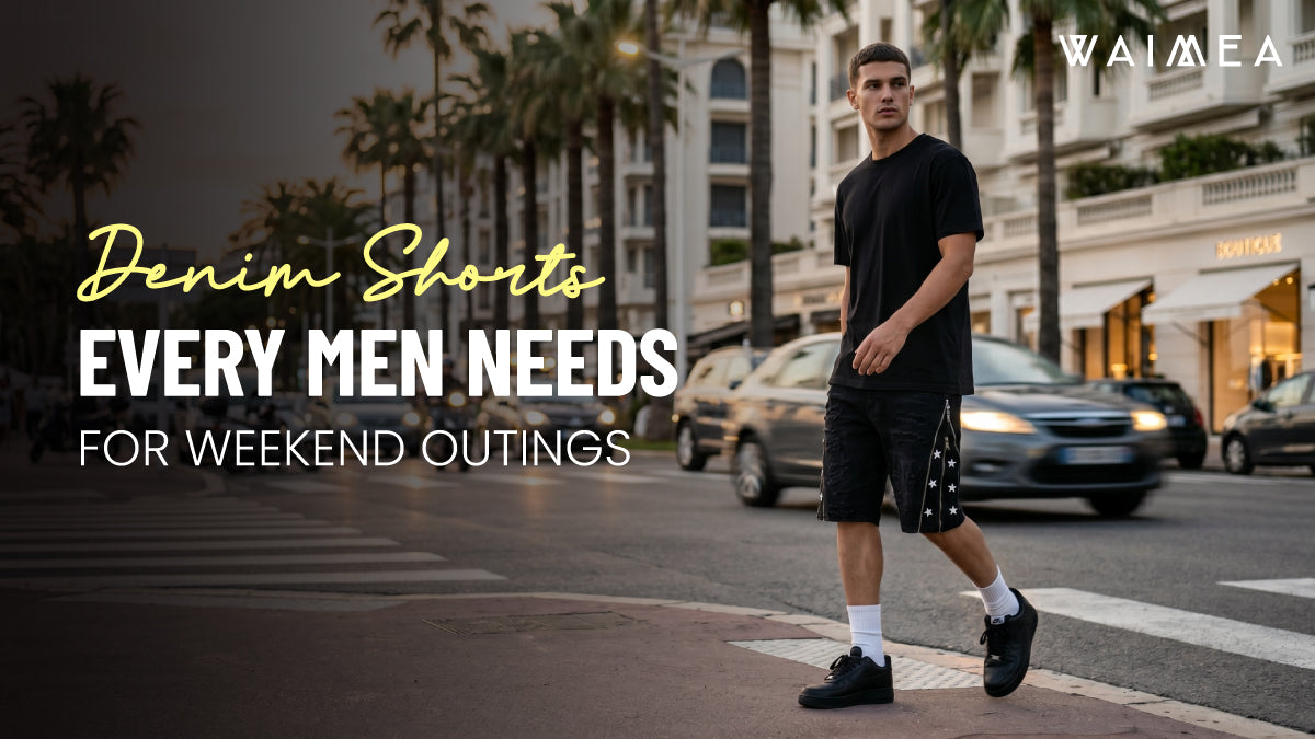 Denim Shorts Every Man Needs for Weekend Outings