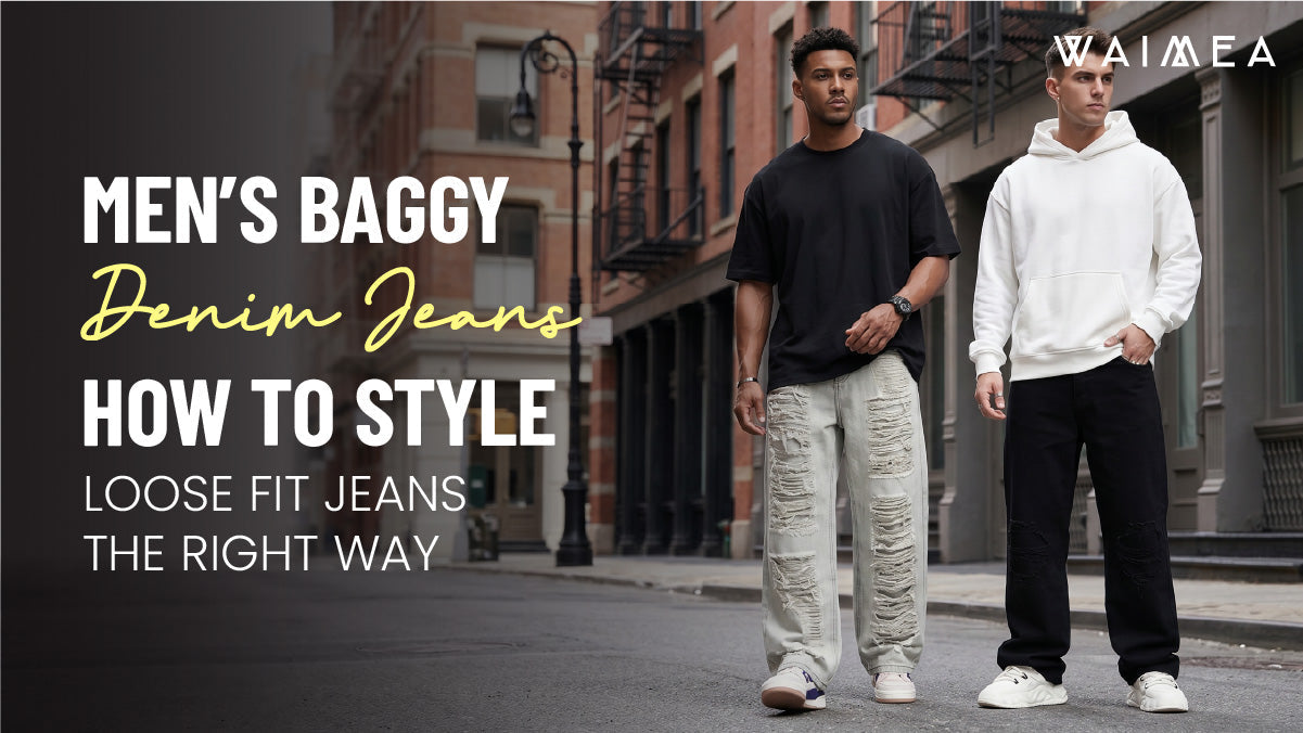 Men’s Baggy Denim Jeans