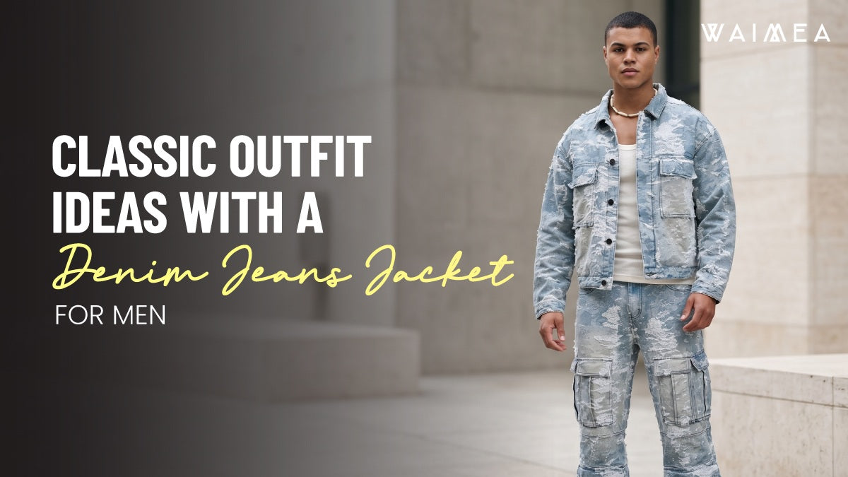 Denim Jeans Jacket for Men