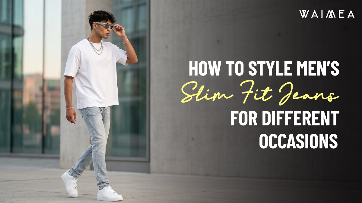 Mens Slim Fit Jeans 