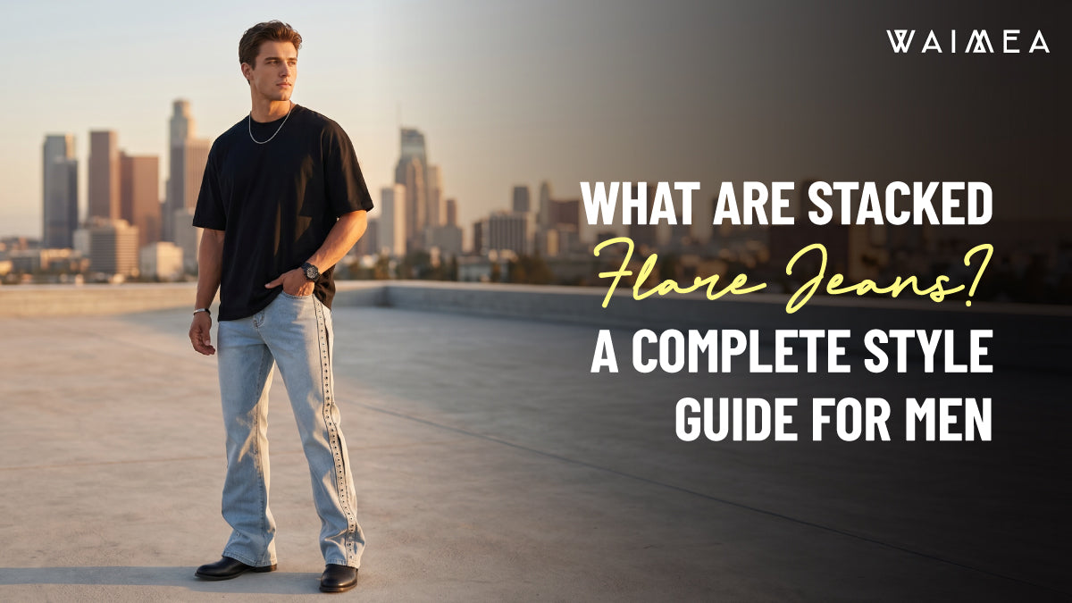 What Are Stacked Flare Jeans