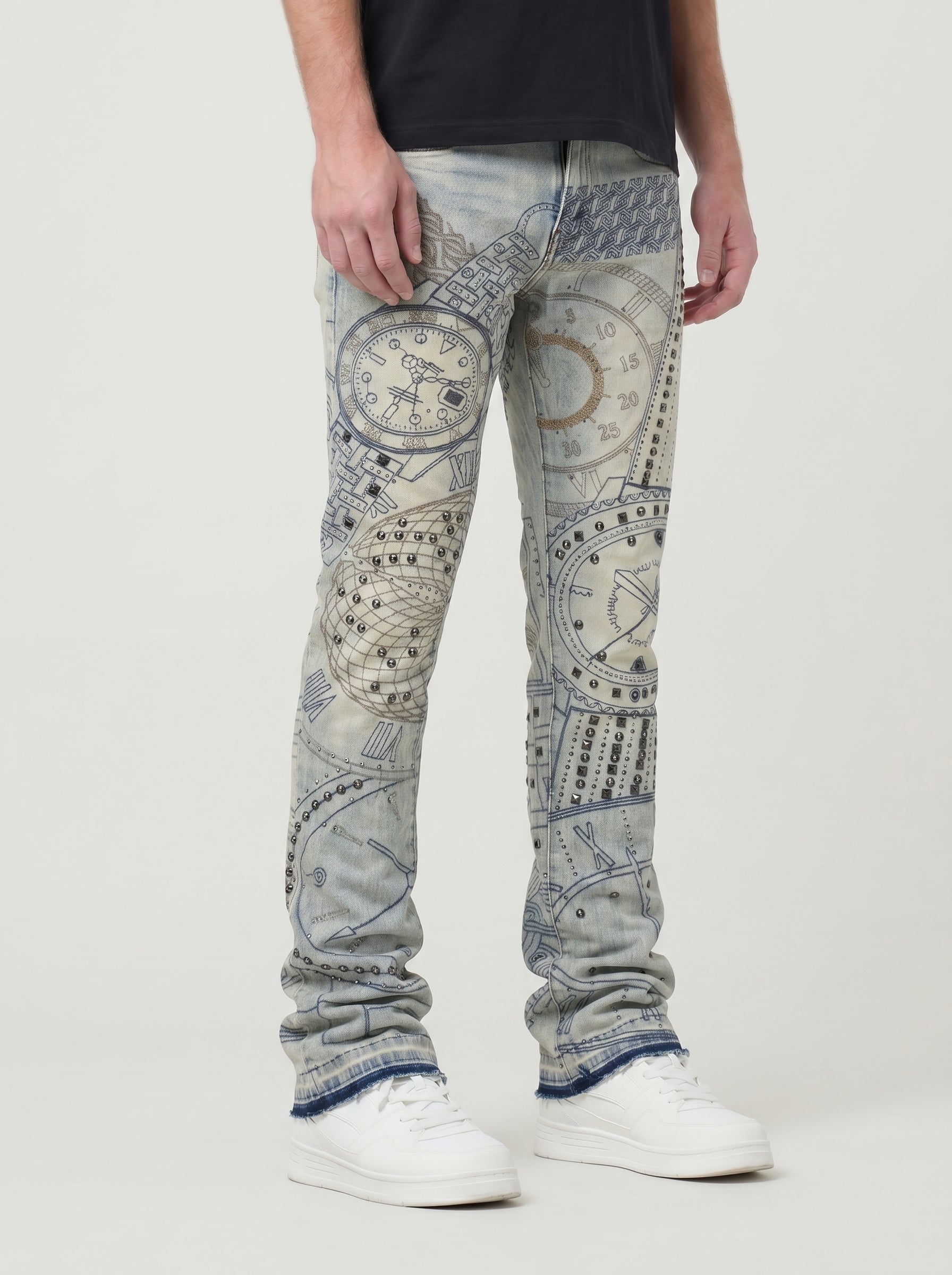 Stacked Denims