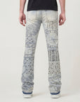 Waimea Men's Timepiece Stacked Jeans