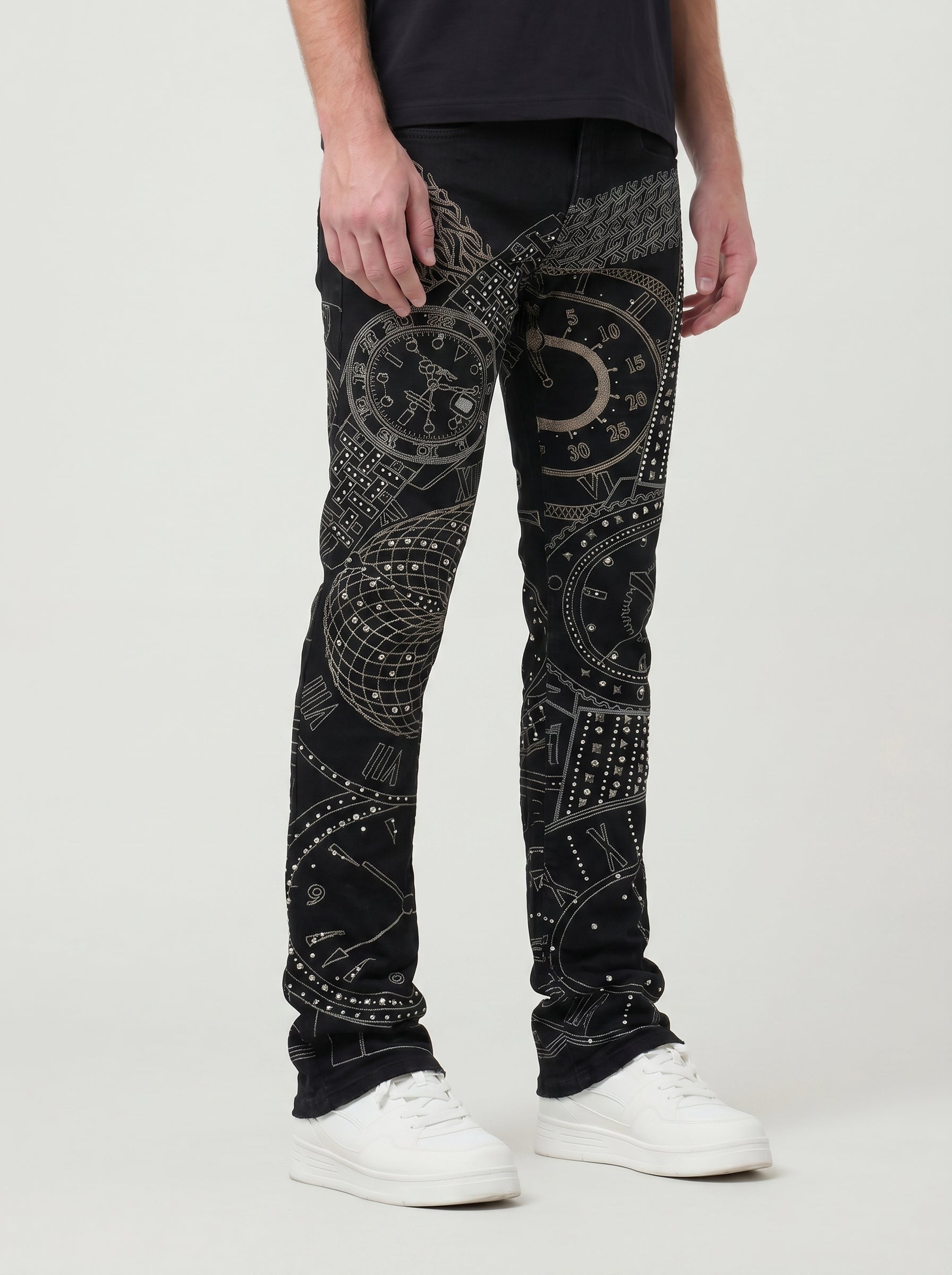 Waimea Men's Timepiece Stacked Jeans