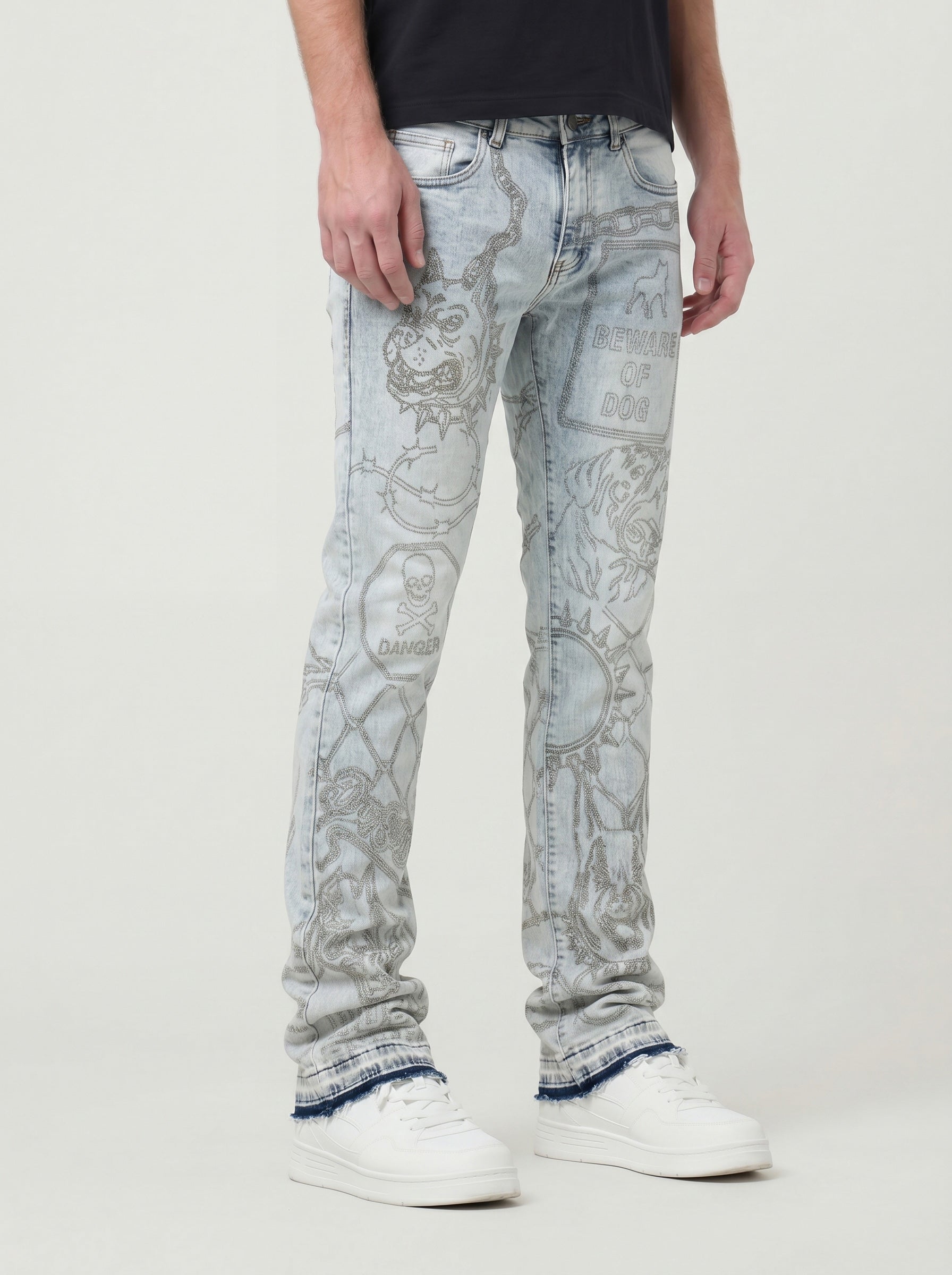 W by Waimea "The Bulldog" Stacked Jeans