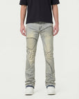 Waimea Men's Rock & Roll Studded Stacked Jeans