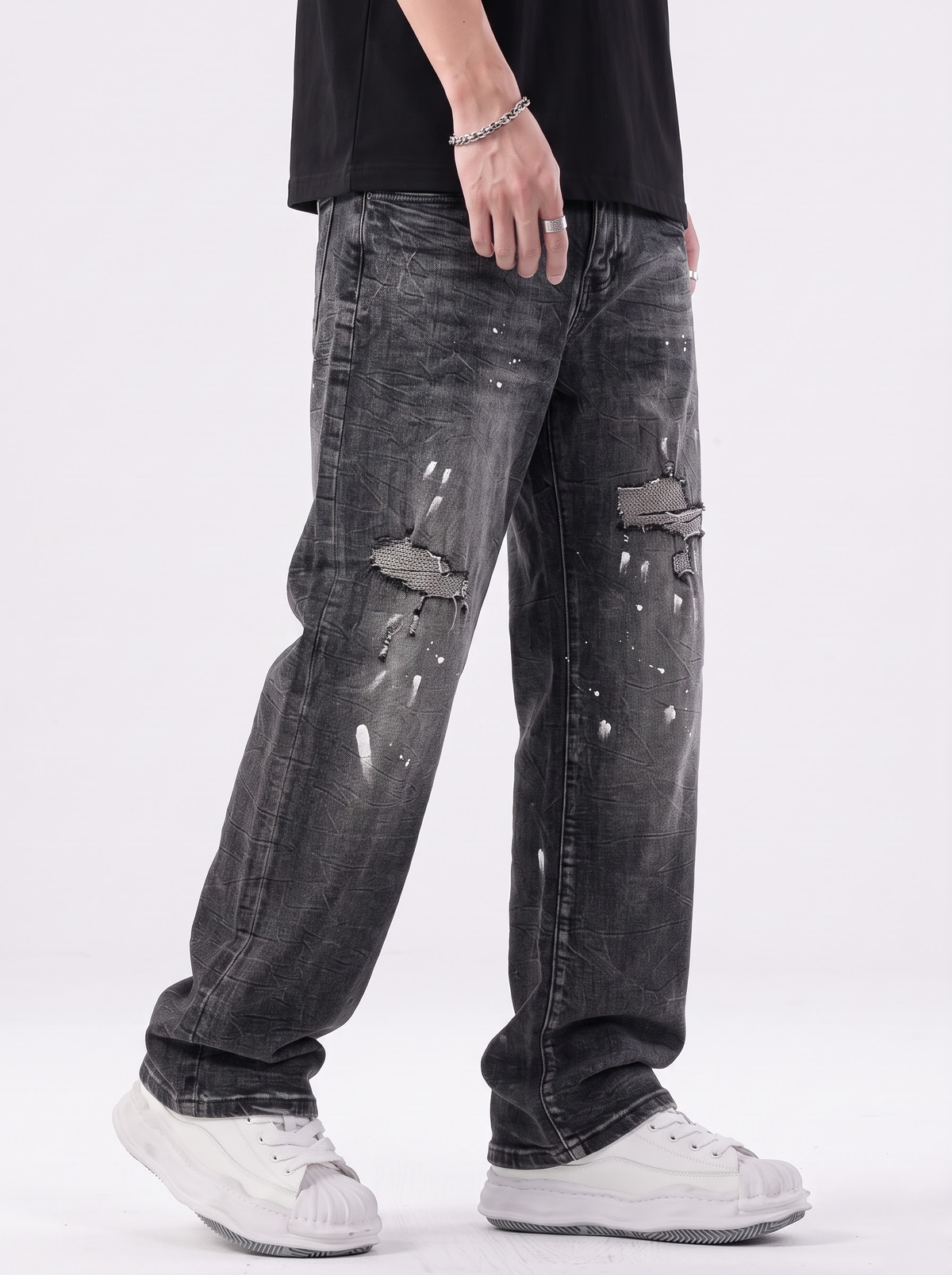 W by Waimea Street Relaxed Distressed Jean