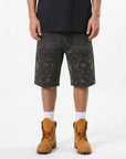 Waimea "Back to School" Plaid Denim Short