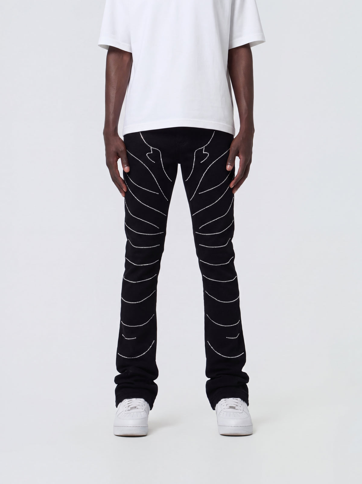Mens Stacked Jeans:  Slim & Tapered Fits Collection