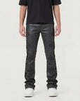 Waimea Midnight Cross Wax-Coated Stacked Denim