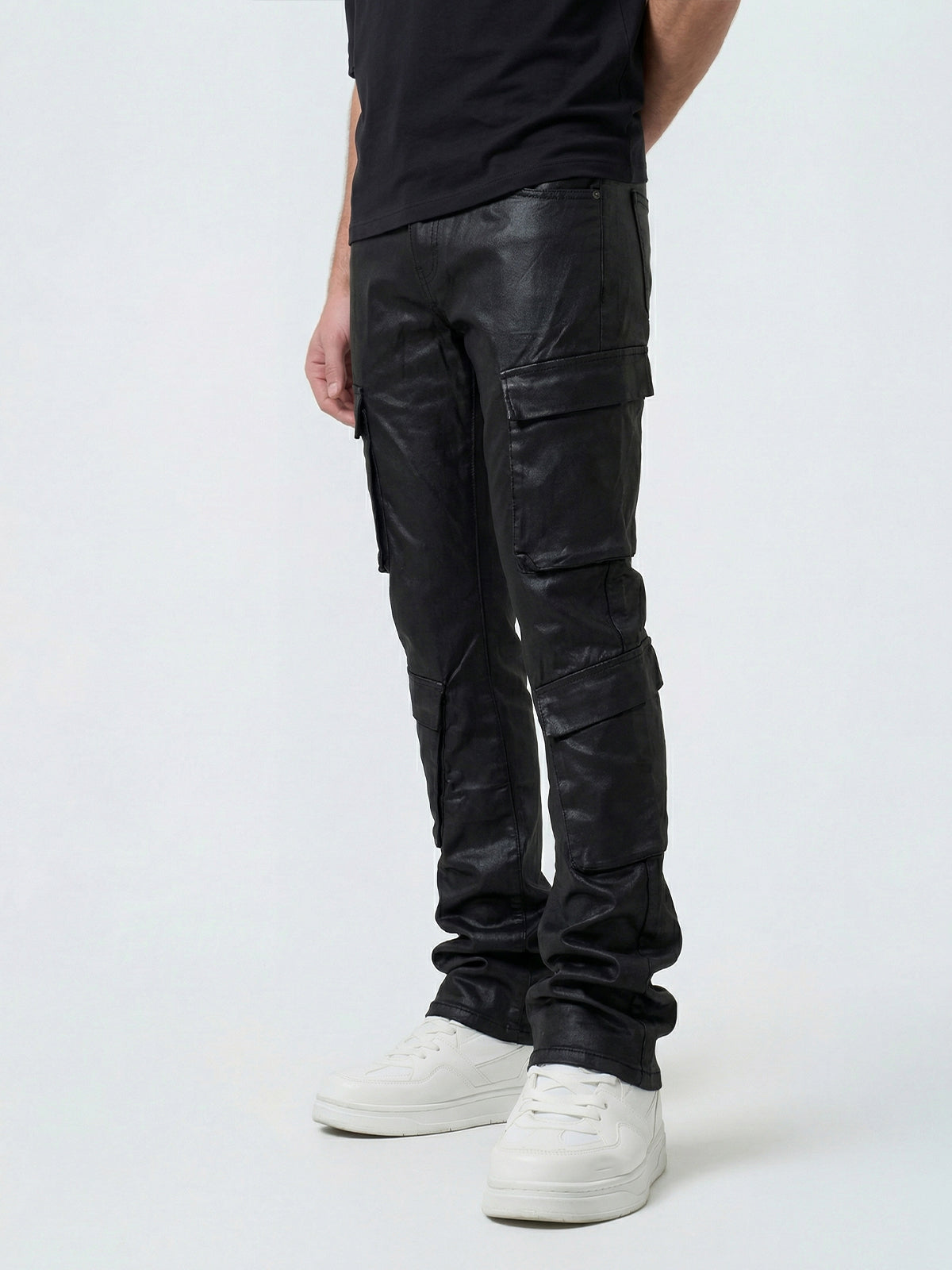 Waimea Men's Stacked Wax Coated Jeans