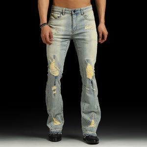W by Waimea Men's Flare Fit Jeans