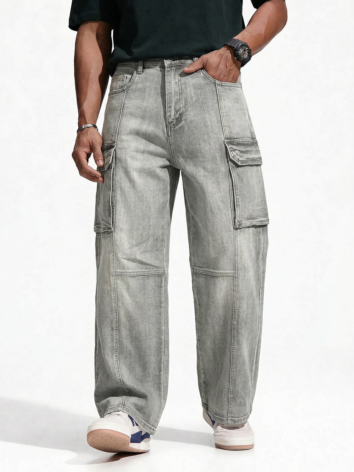 Baggy Jeans: Ripped, Denim Jeans for Men