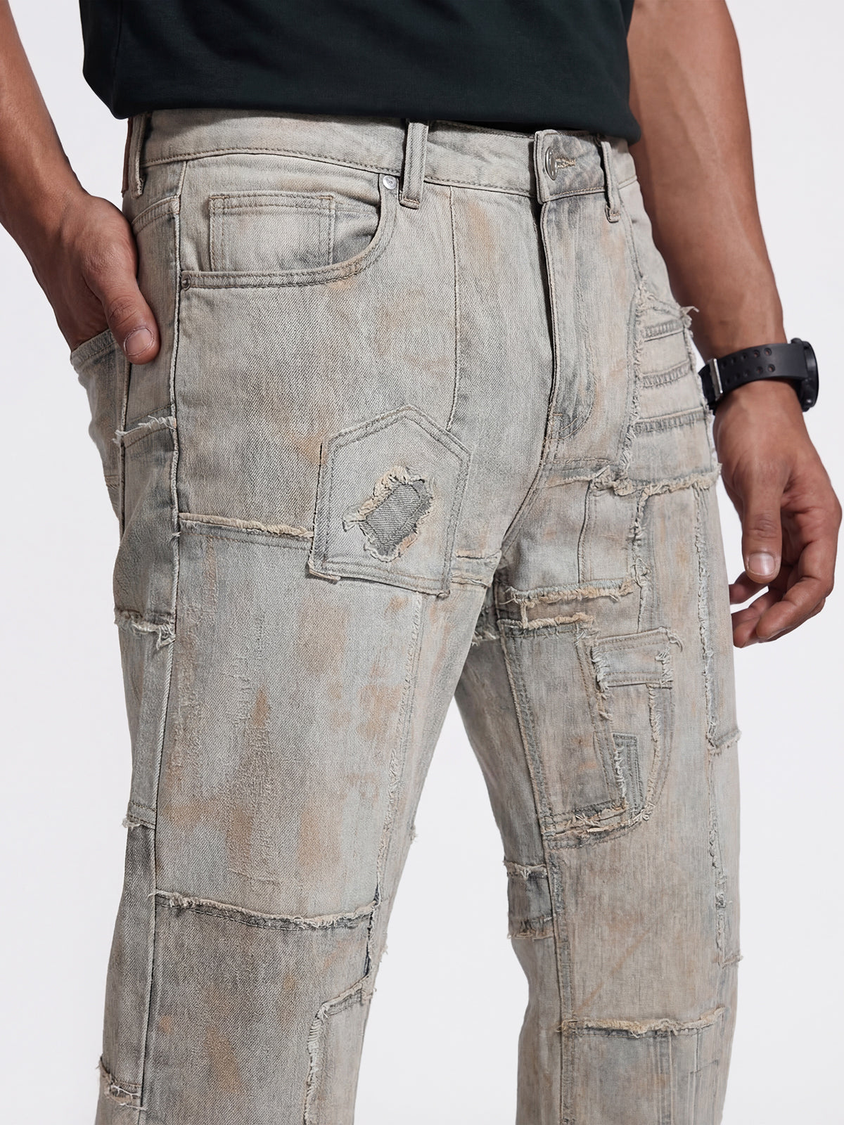 W By Waimea Men's Flare Fit Jeans