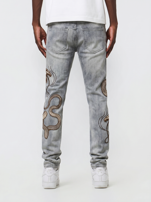 Waimea Men's Snake Venom Slim Fit Jean