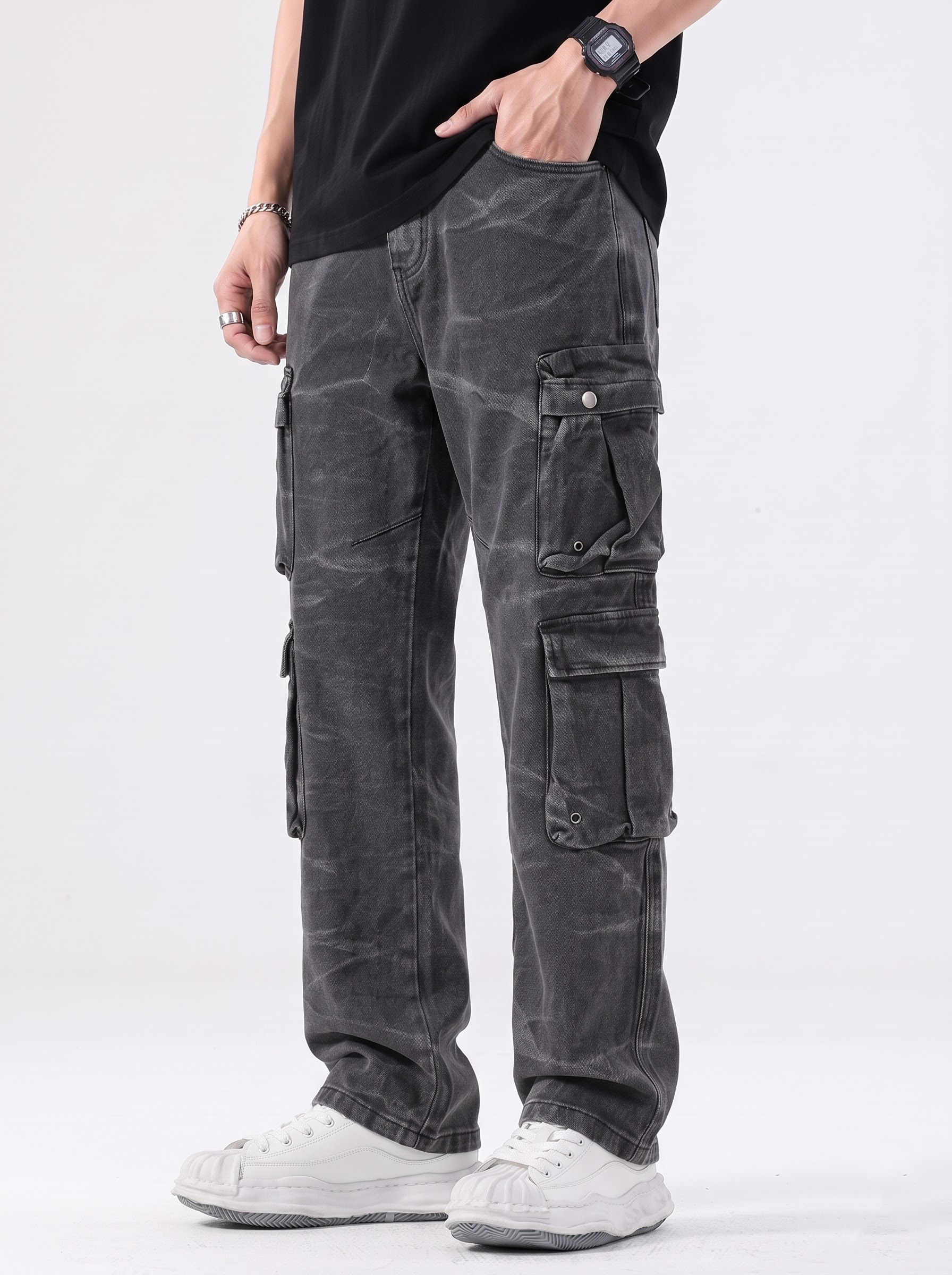 W by Waimea Cargo Relaxed Jeans