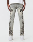 Waimea Men's Tribal Cheetah Slim Fit Jean