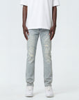 W by Waimea Men's Signature Distressed Slim Fit Jean