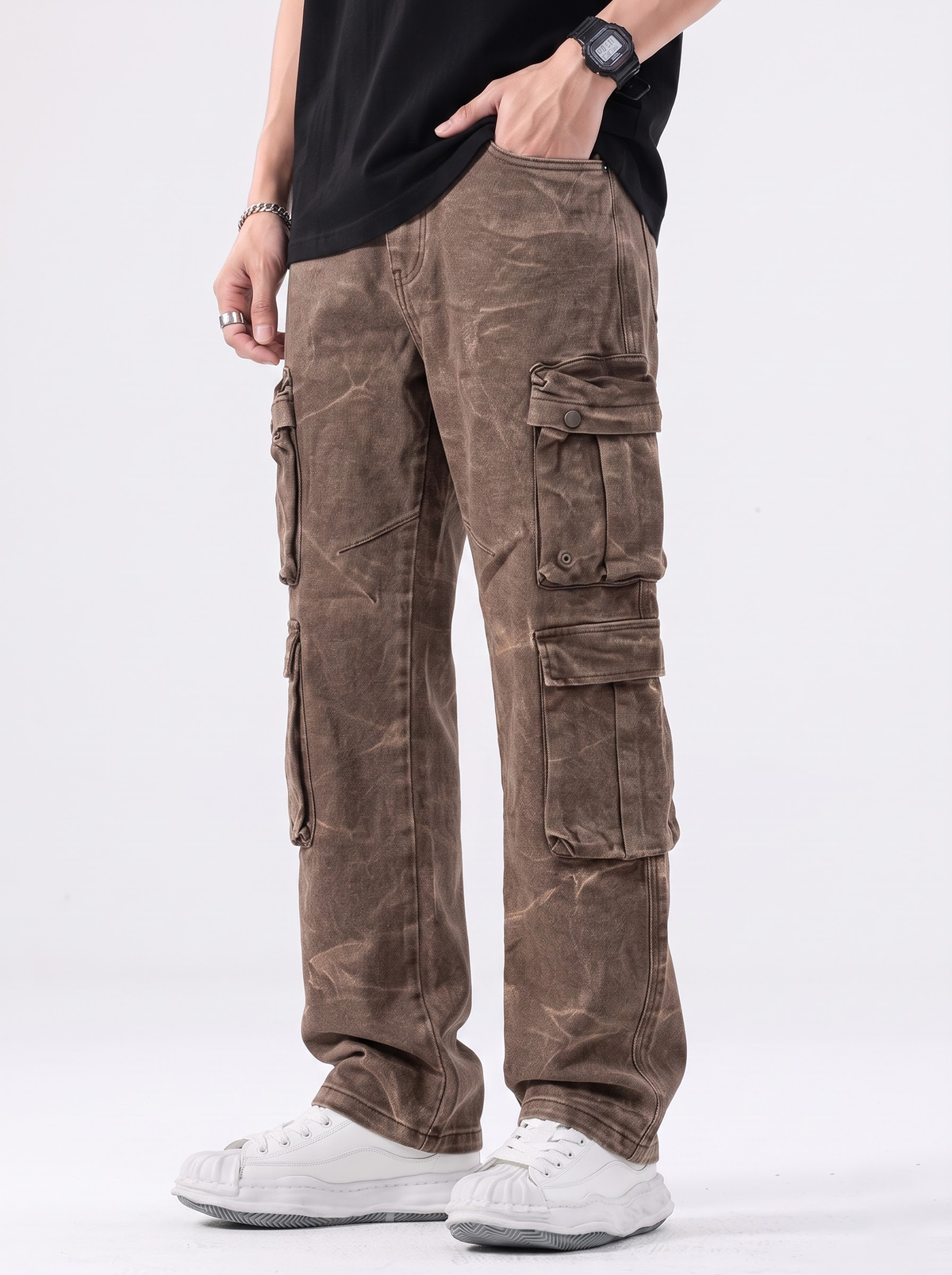 W by Waimea Cargo Relaxed Jeans